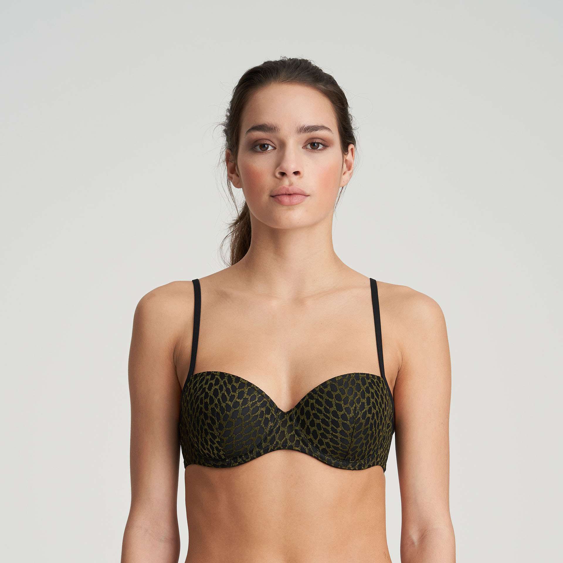 ALEXANDER camouflage balconnet bh met mousse cups ALEXANDER camouflage balconnet bh met mousse cups