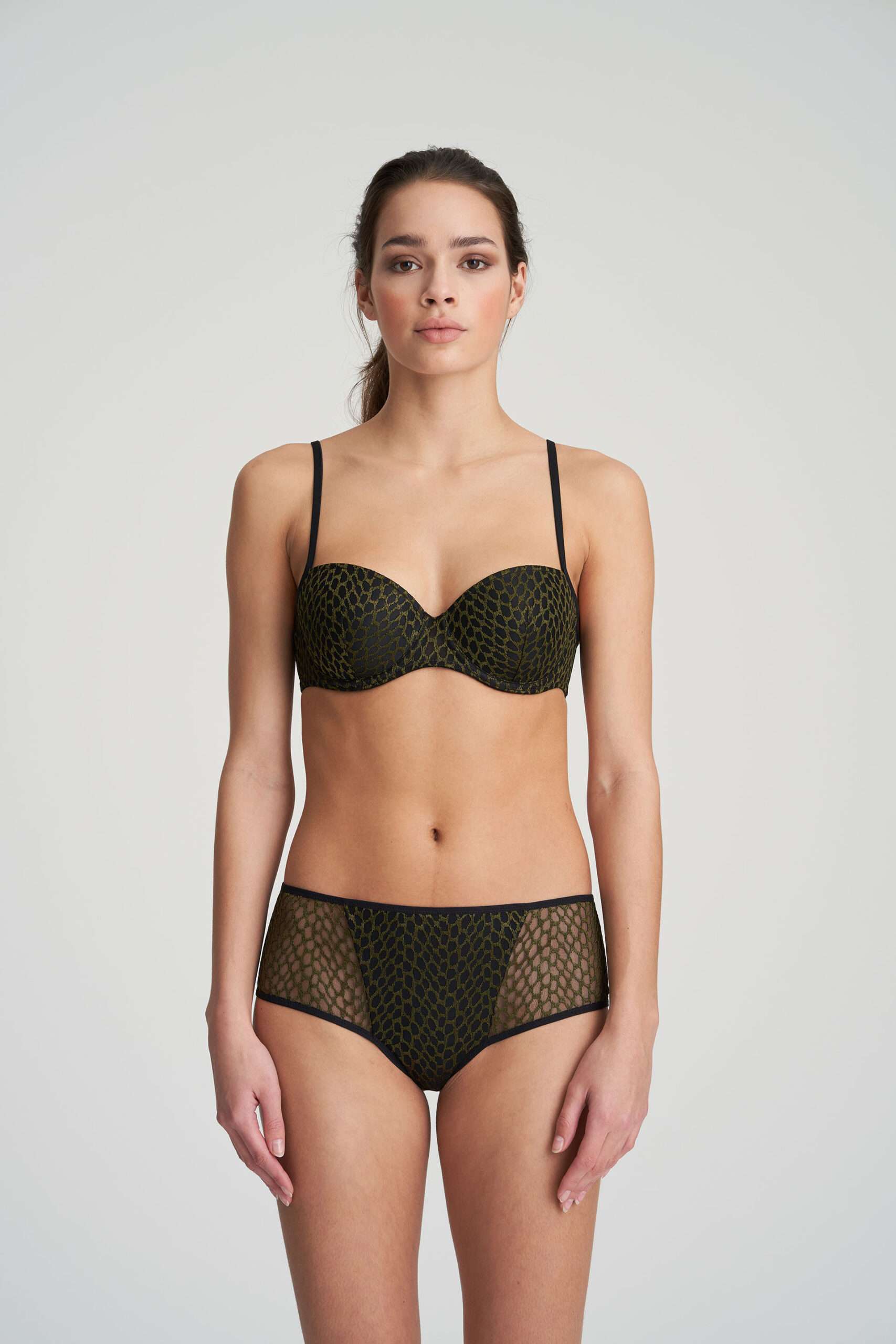 ALEXANDER camouflage balconnet bh met mousse cups ALEXANDER camouflage balconnet bh met mousse cups