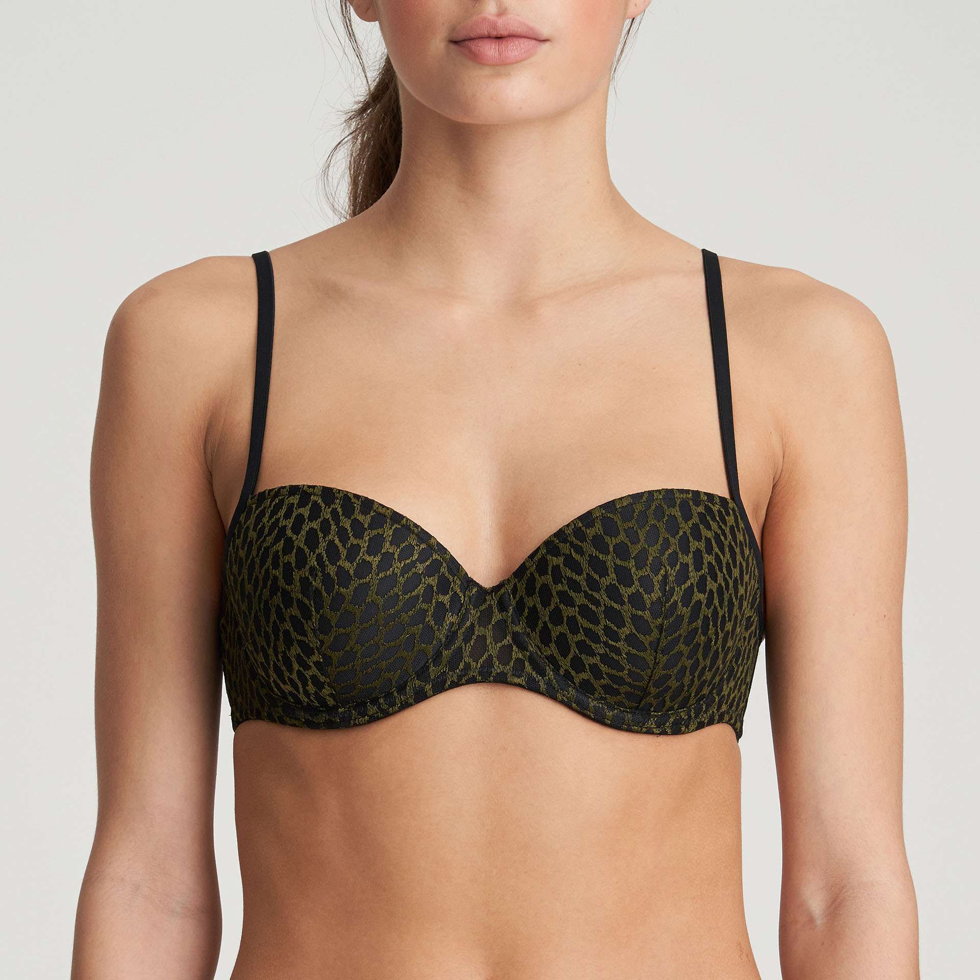 ALEXANDER camouflage balconnet bh met mousse cups ALEXANDER camouflage balconnet bh met mousse cups