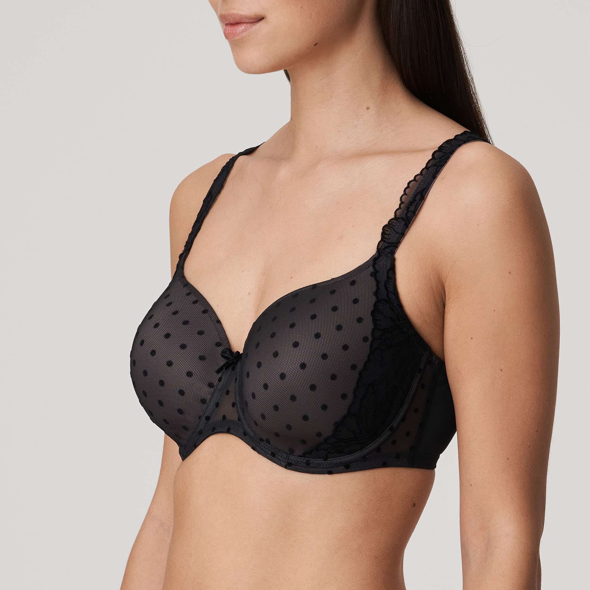 SOHO zwart mousse bh hartvorm