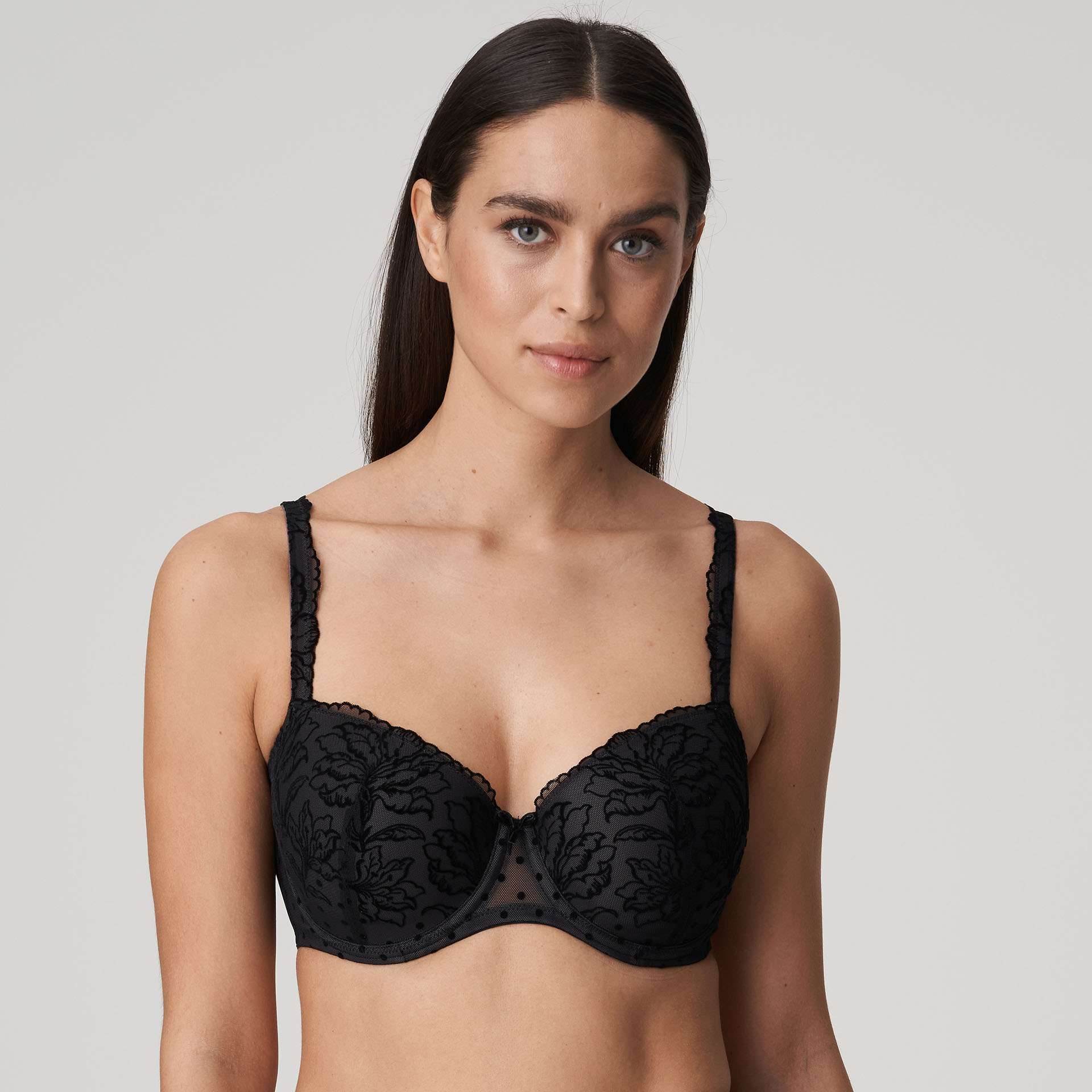 SOHO zwart balconnet bh met mousse cups