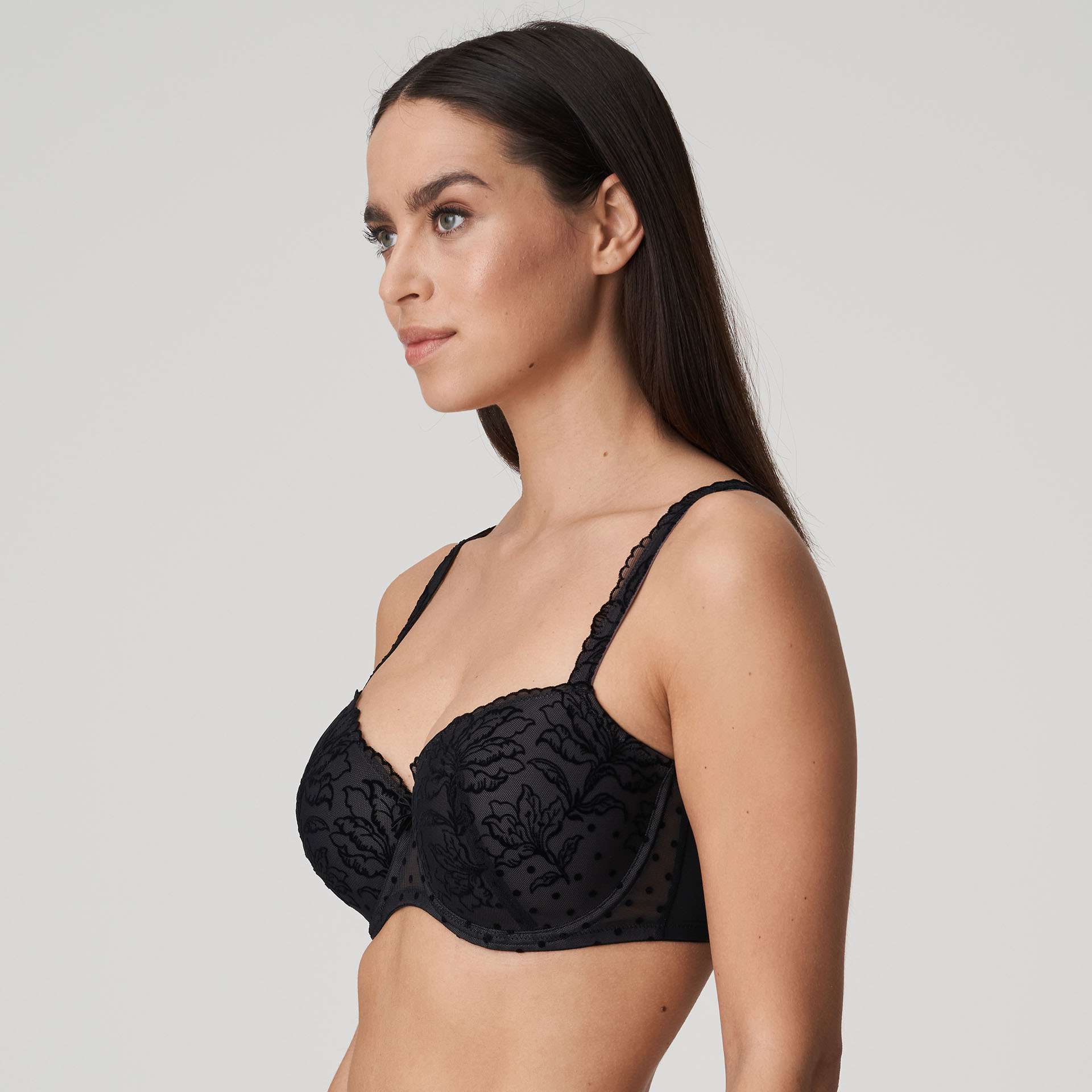 SOHO zwart balconnet bh met mousse cups