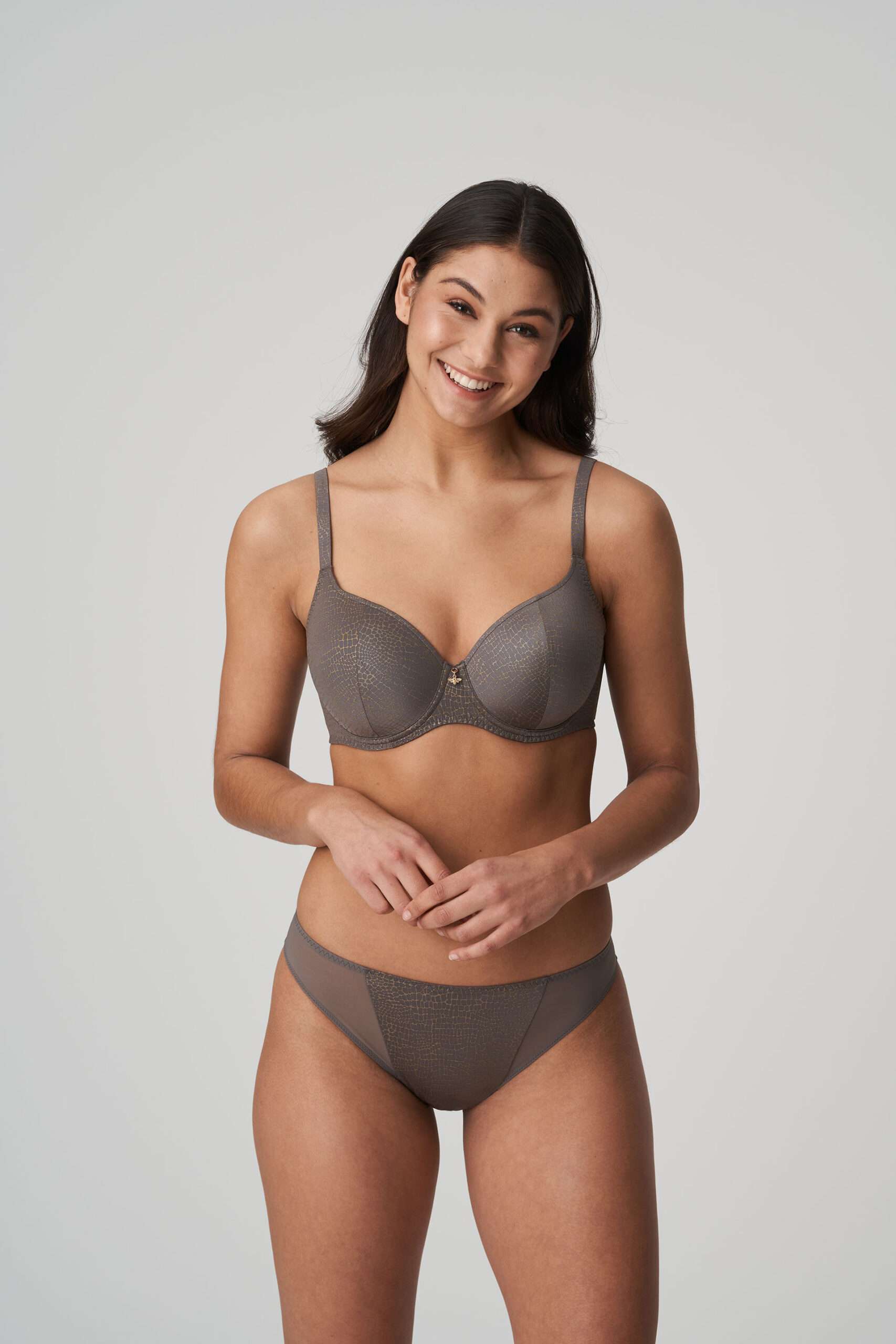 PICCADILLY Kitten grey mousse bh hartvorm PICCADILLY Kitten grey mousse bh hartvorm