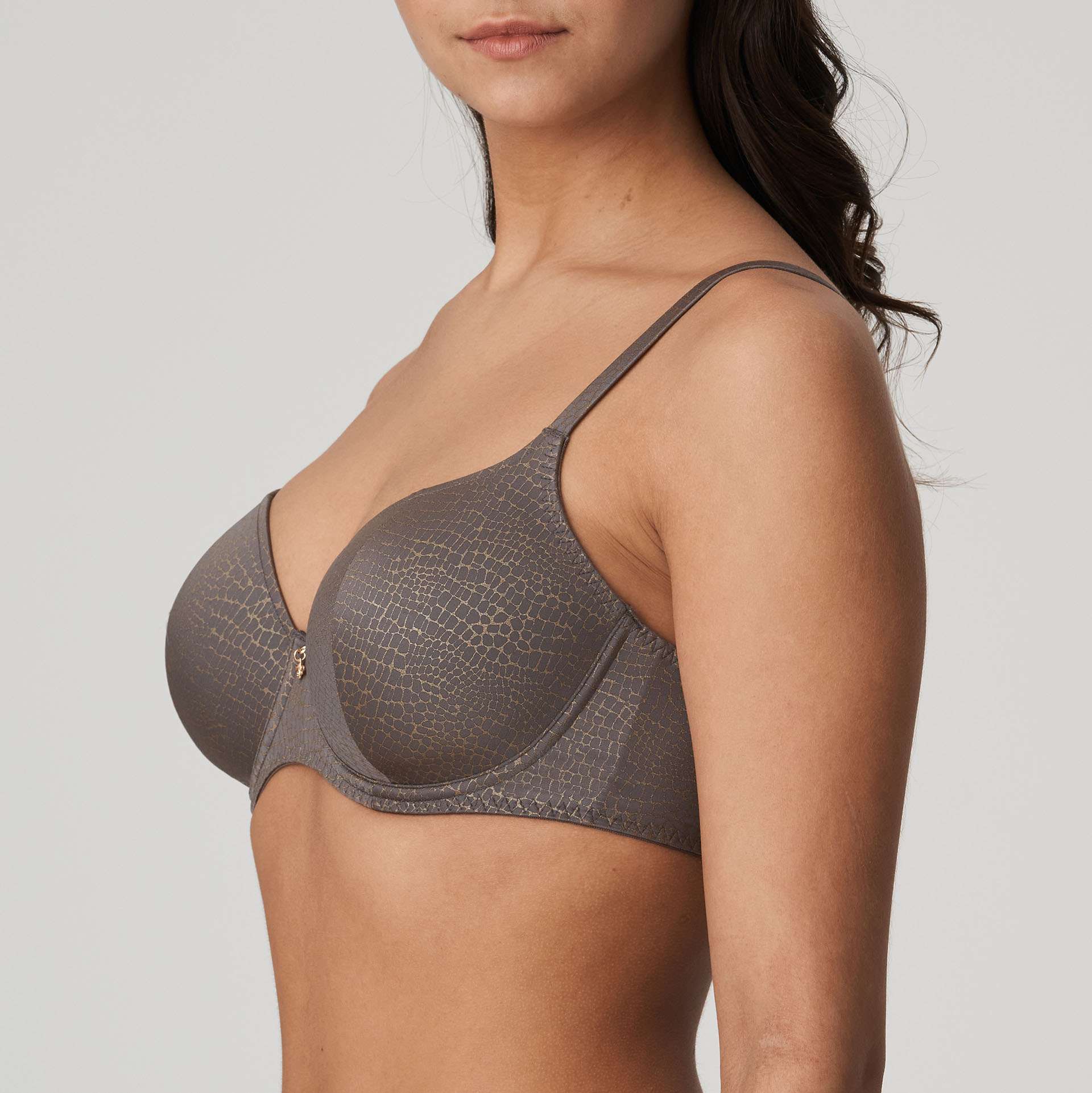 PICCADILLY Kitten grey mousse bh hartvorm PICCADILLY Kitten grey mousse bh hartvorm