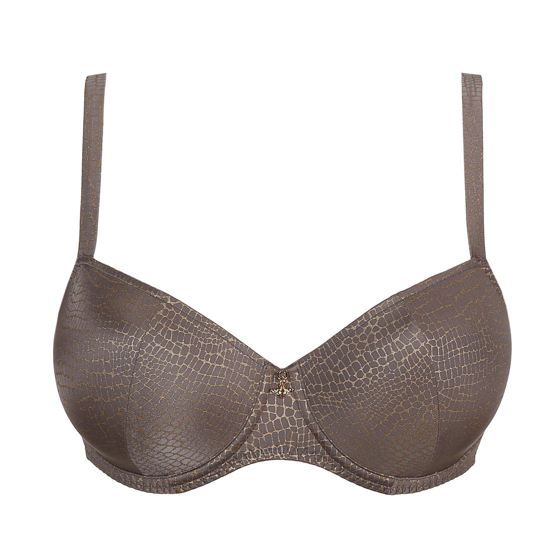 PICCADILLY Kitten grey balconnet bh met mousse cups