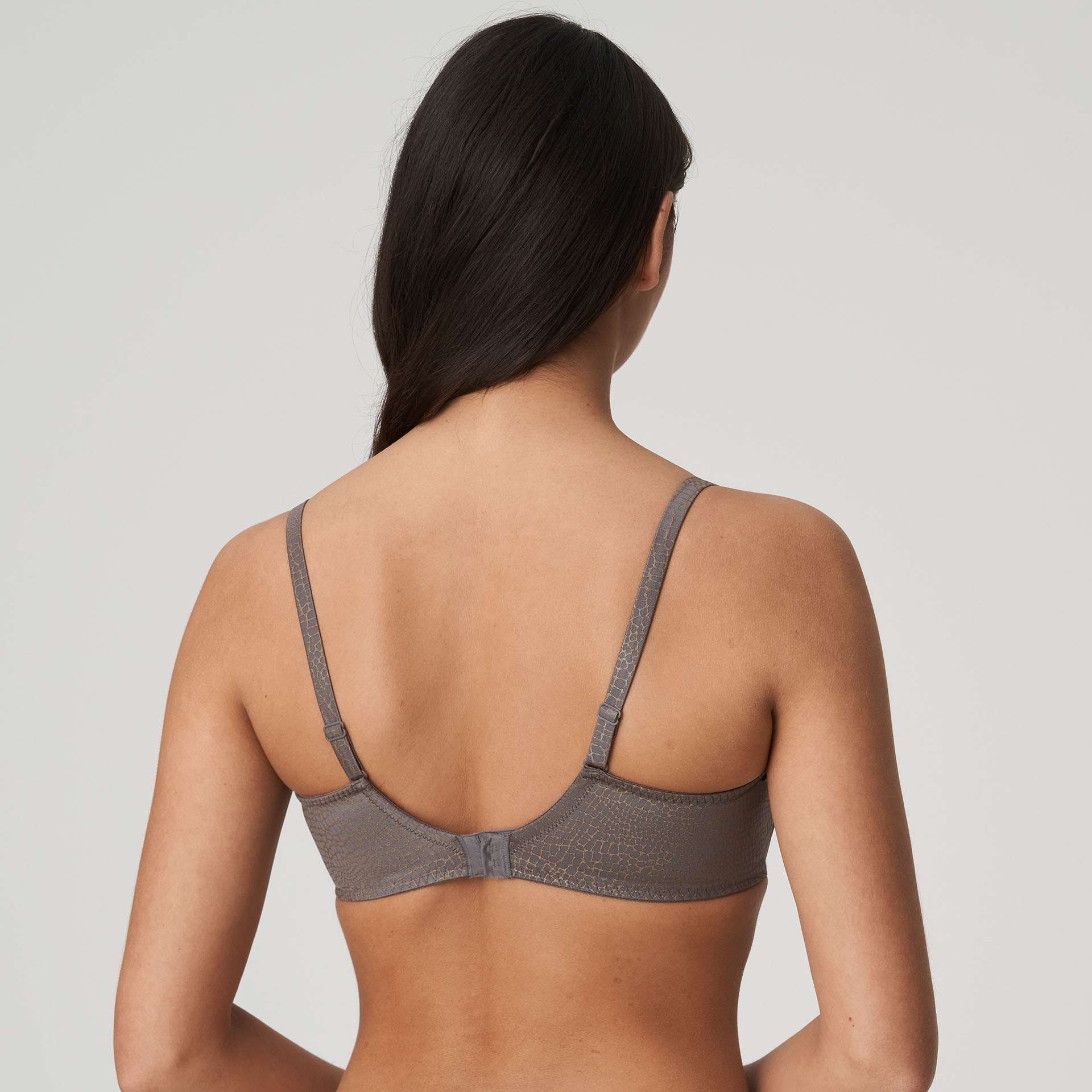 PICCADILLY Kitten grey balconnet bh met mousse cups