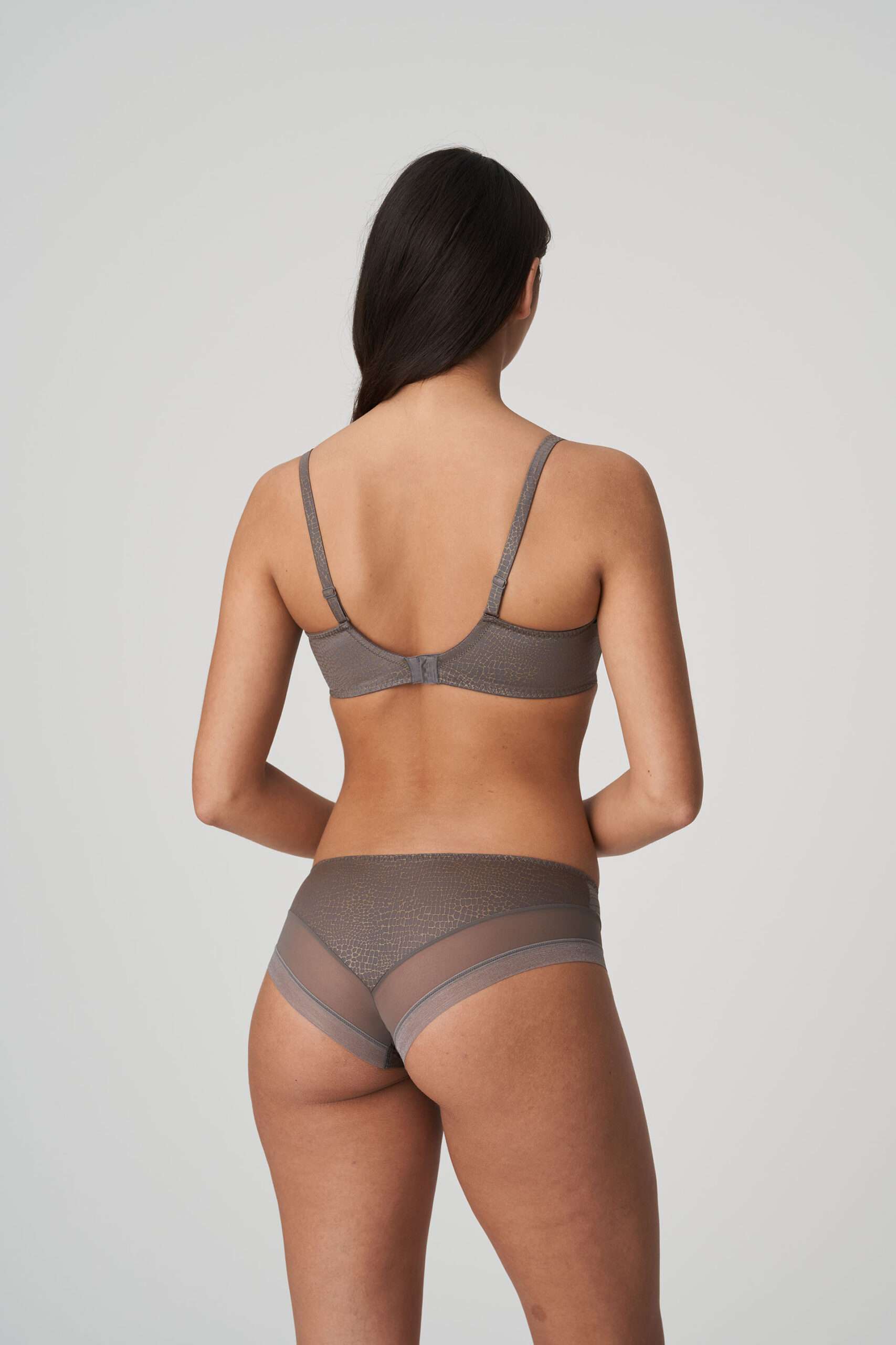 PICCADILLY Kitten grey balconnet bh met mousse cups