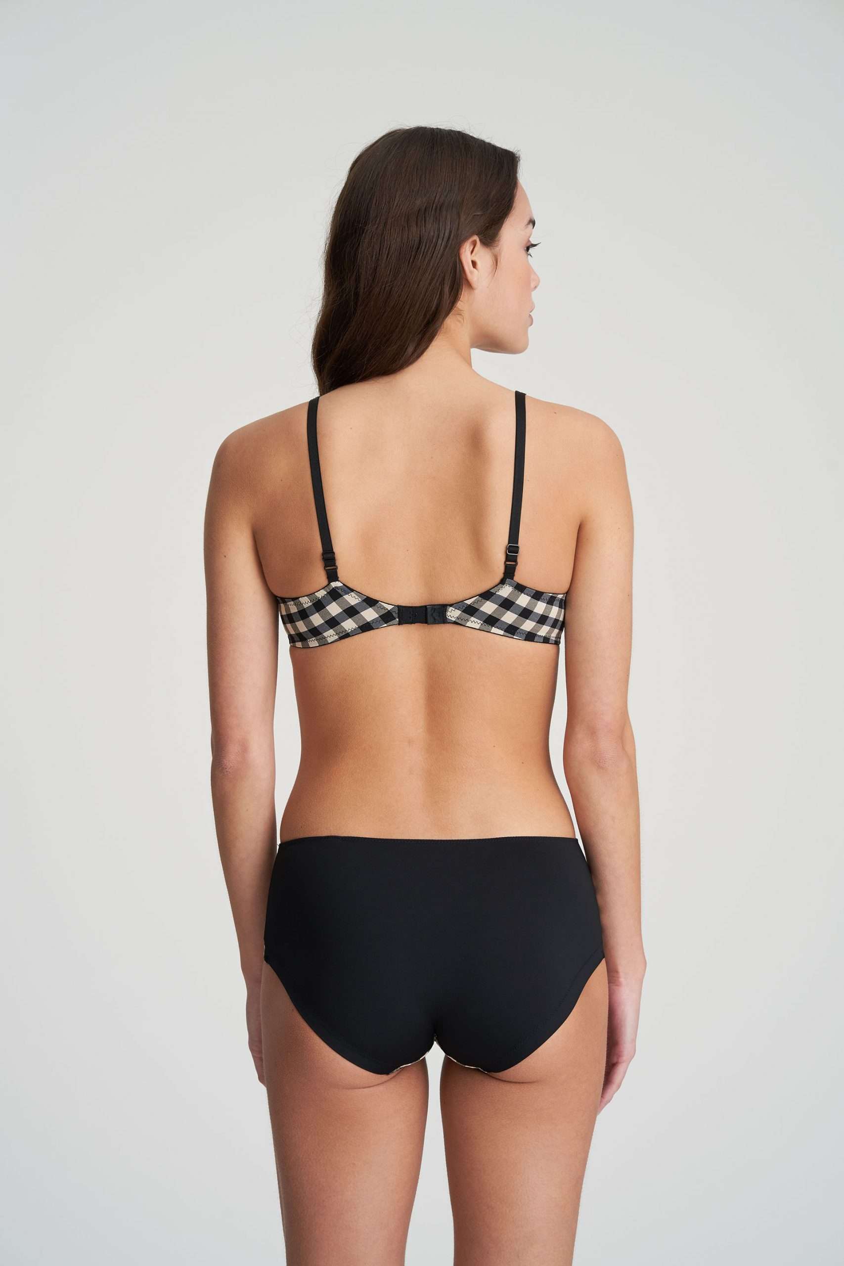 ELY zwart balconnet horizontale naad