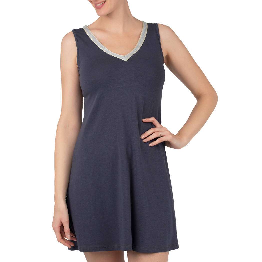 Nachtkleed donkerblauw