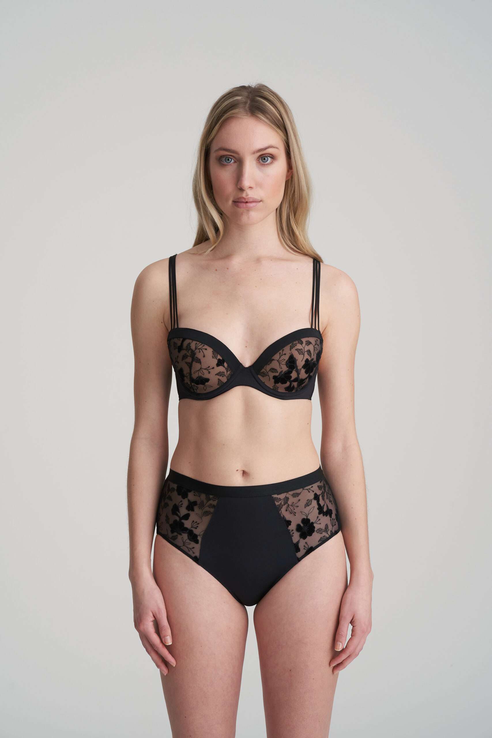 GLORIA zwart tailleslip