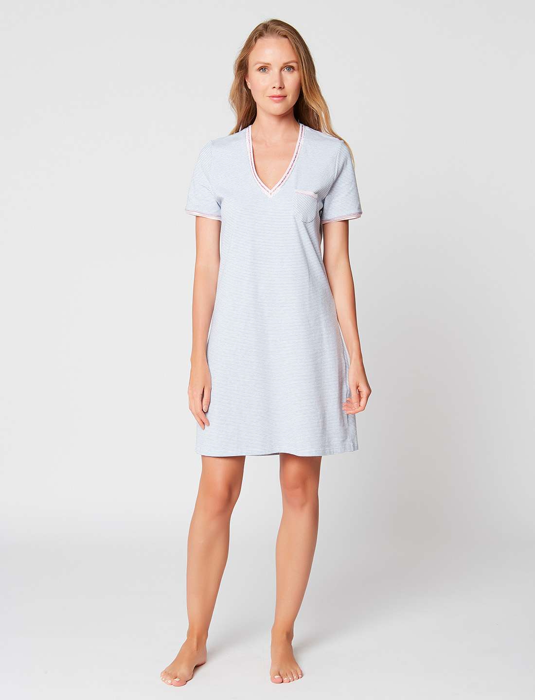 Slaapkleed blue chine