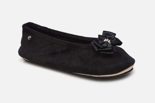 Isotoner ballerina zwart