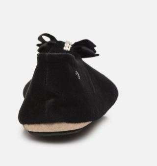 Isotoner ballerina zwart