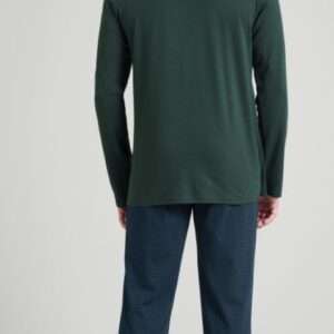 Pyjama donkergroen