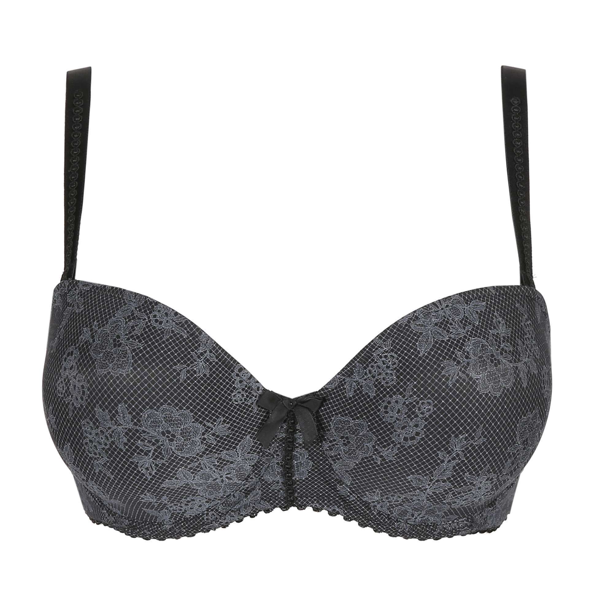 DIVINE zwart mousse bh - strapless DIVINE zwart mousse bh - strapless