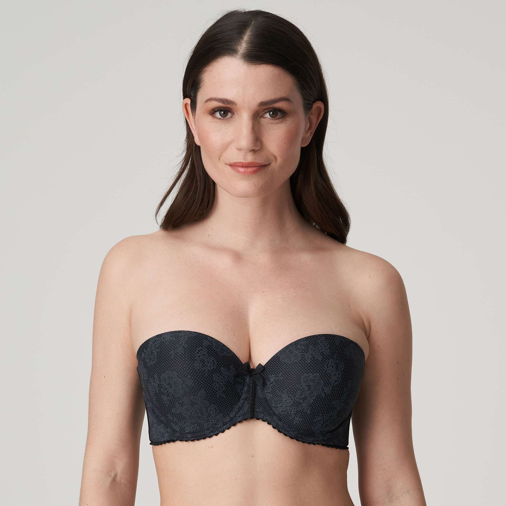 DIVINE zwart mousse bh - strapless DIVINE zwart mousse bh - strapless