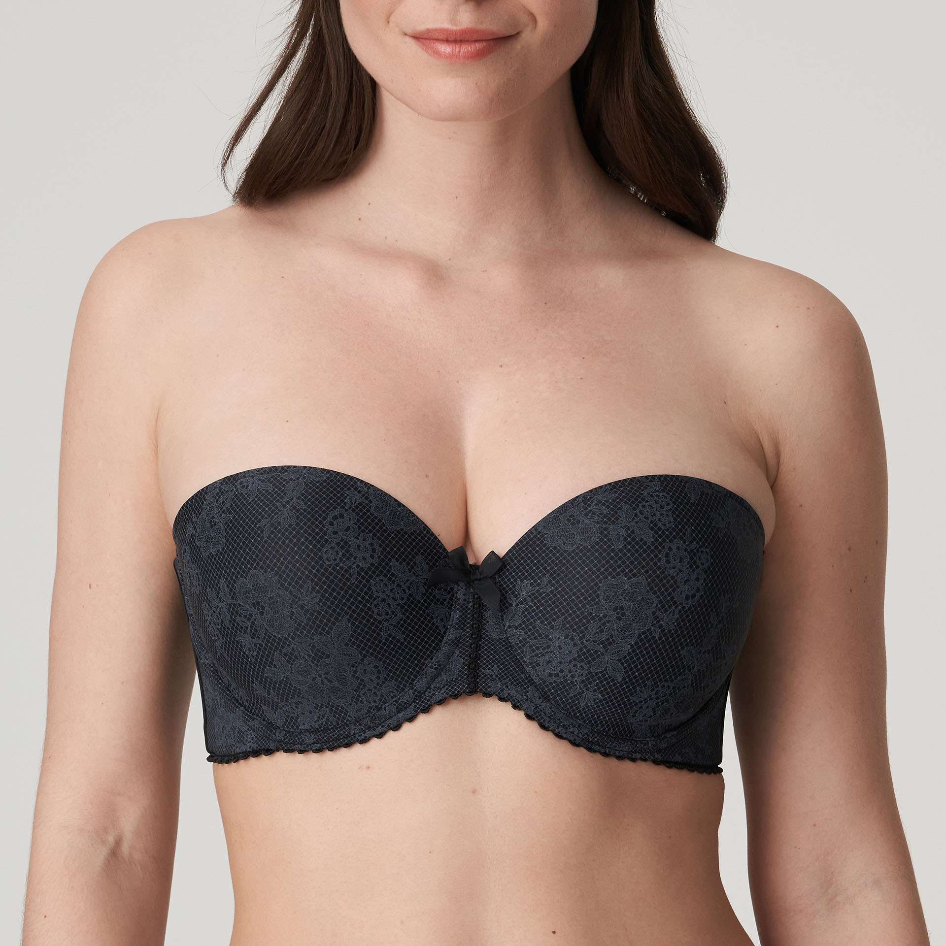 DIVINE zwart mousse bh - strapless DIVINE zwart mousse bh - strapless