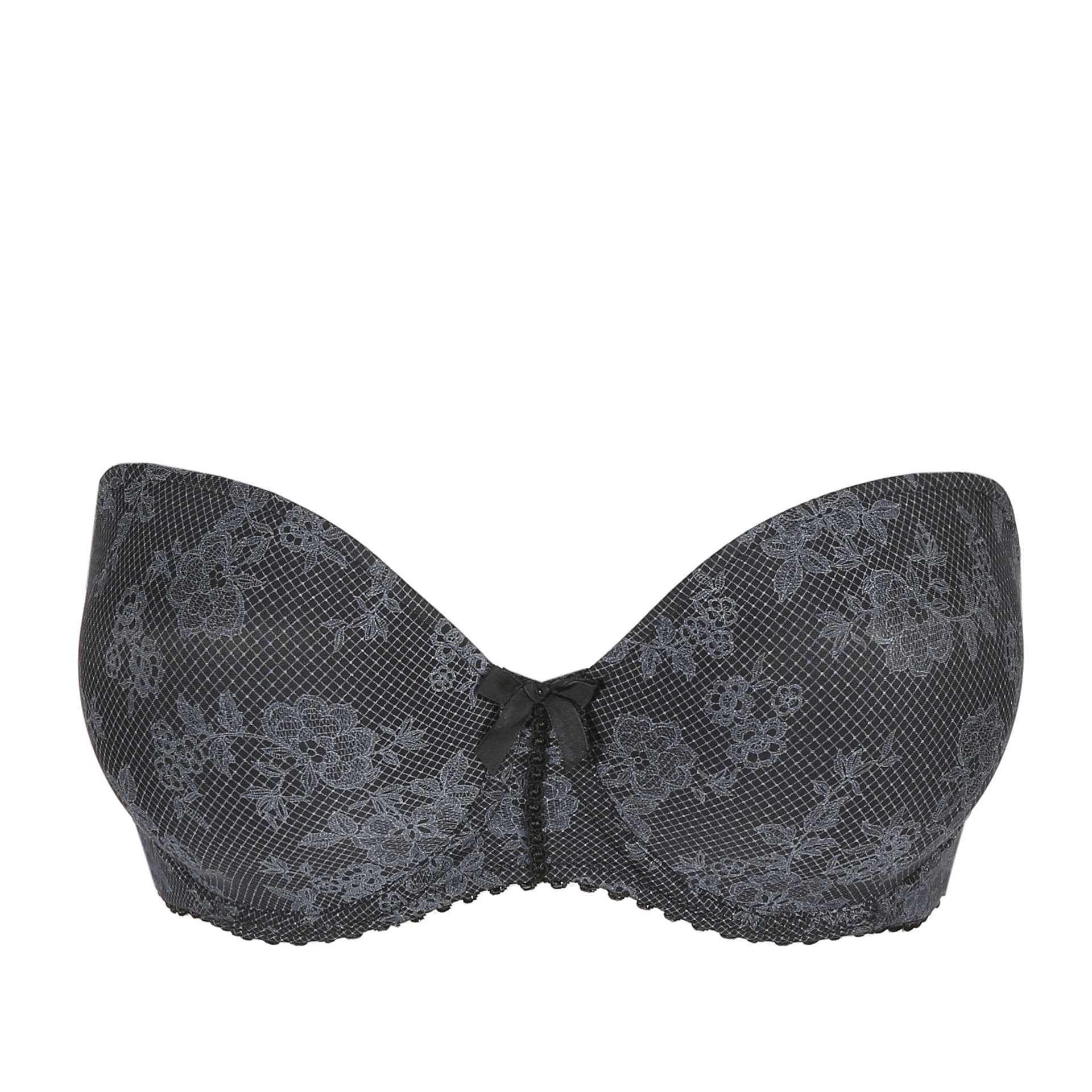 DIVINE zwart mousse bh - strapless DIVINE zwart mousse bh - strapless