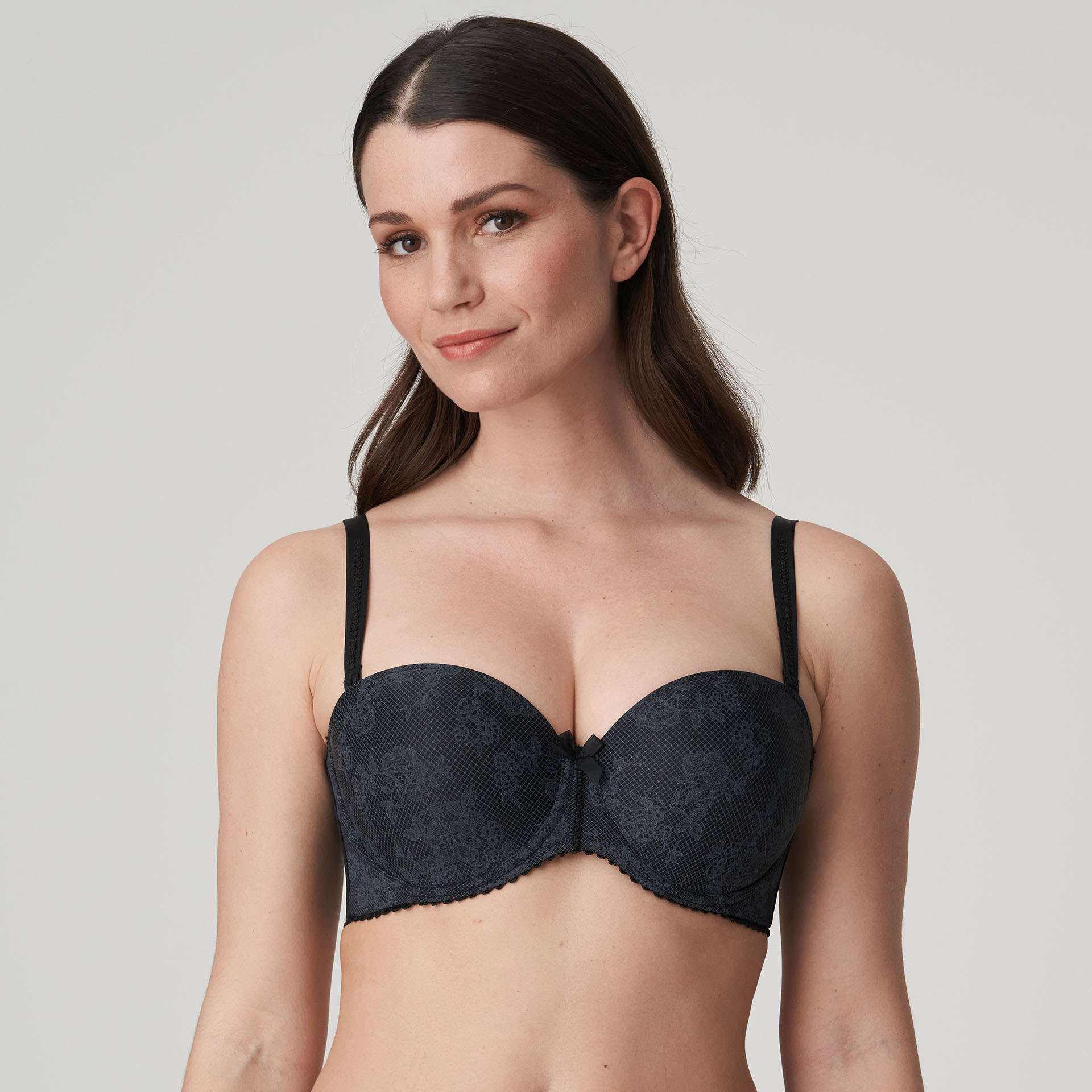 DIVINE zwart mousse bh - strapless DIVINE zwart mousse bh - strapless