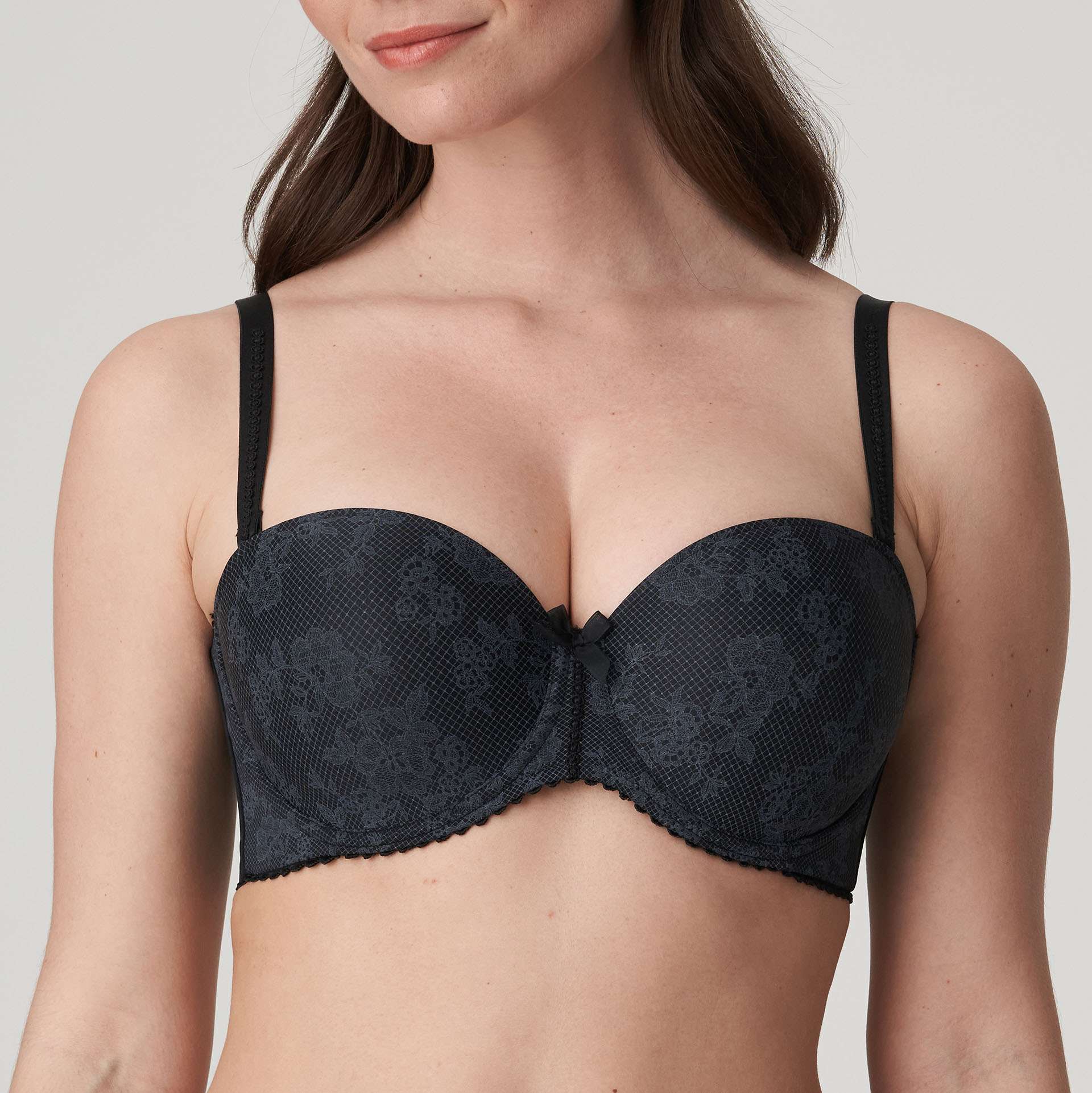 DIVINE zwart mousse bh - strapless DIVINE zwart mousse bh - strapless