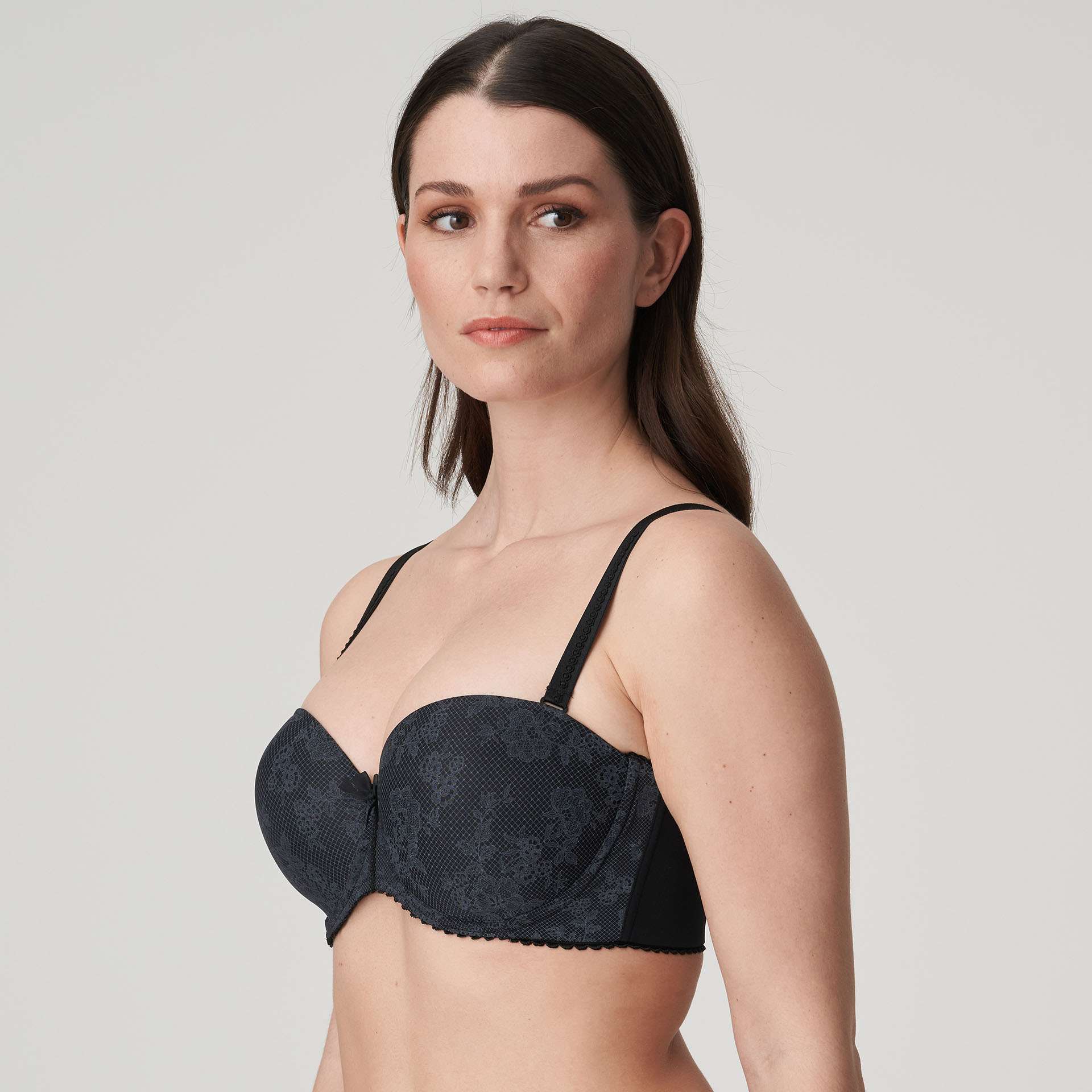 DIVINE zwart mousse bh - strapless DIVINE zwart mousse bh - strapless