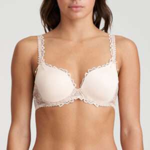 JANE pale peach mousse bh hartvorm