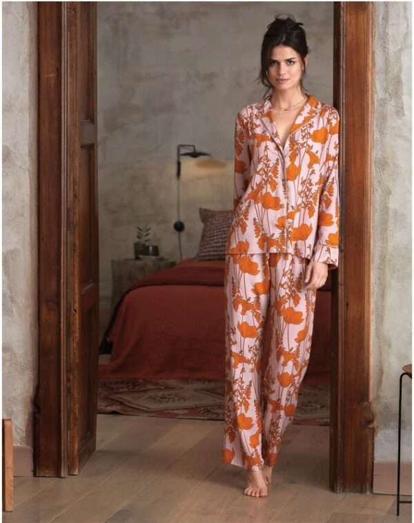 Pyjama Jane blush/muscade