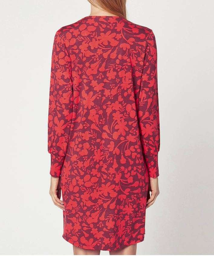 Nachtkleed patchouli prune/muscade