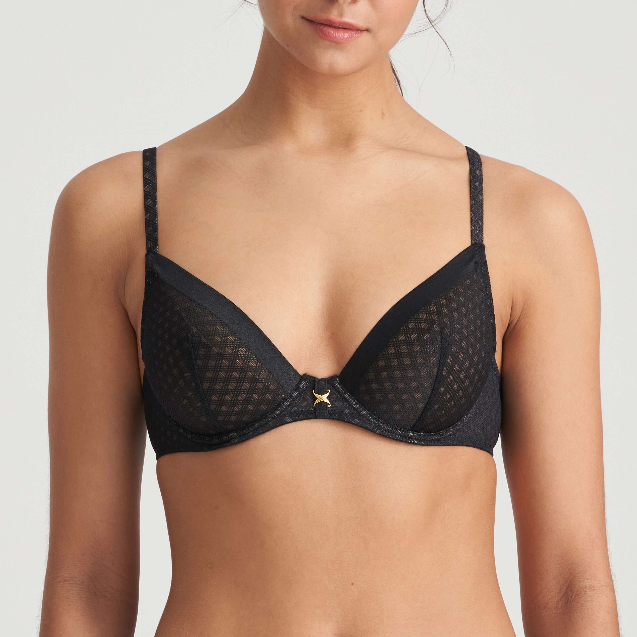 CHANNING zwart plunge bh CHANNING zwart plunge bh