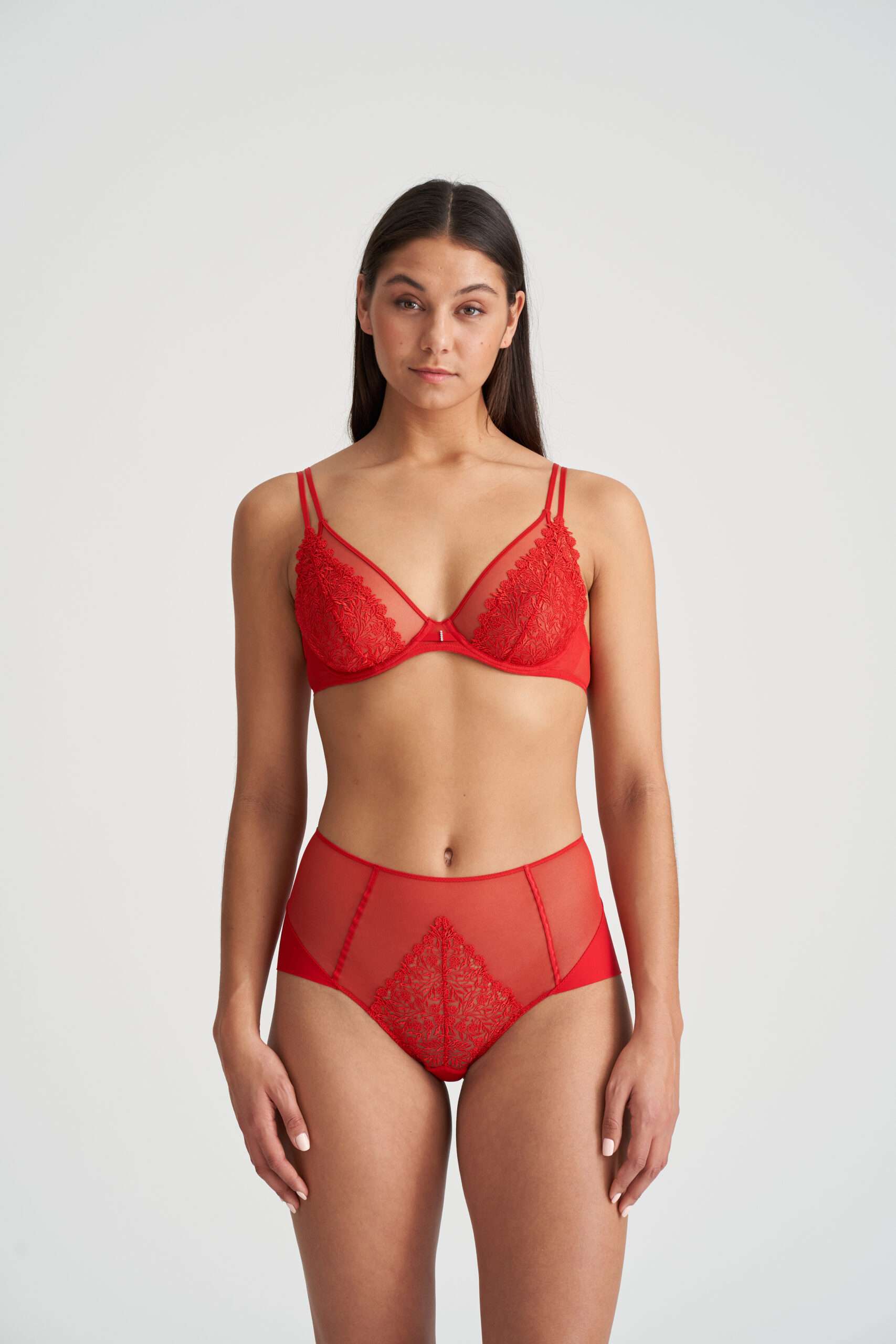 DANAE Rood plunge bh DANAE Rood plunge bh