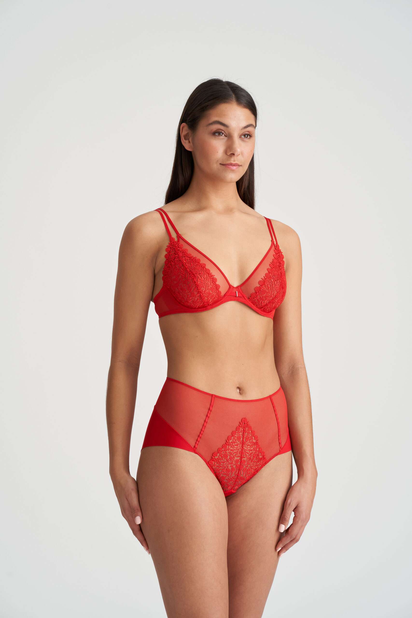 DANAE Rood plunge bh DANAE Rood plunge bh