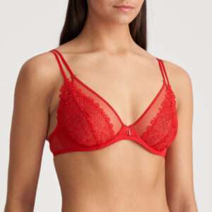 DANAE Rood plunge bh