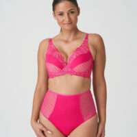 DISAH Electric Pink plunge bh halve mousse cups