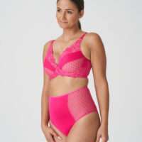 DISAH Electric Pink plunge bh halve mousse cups