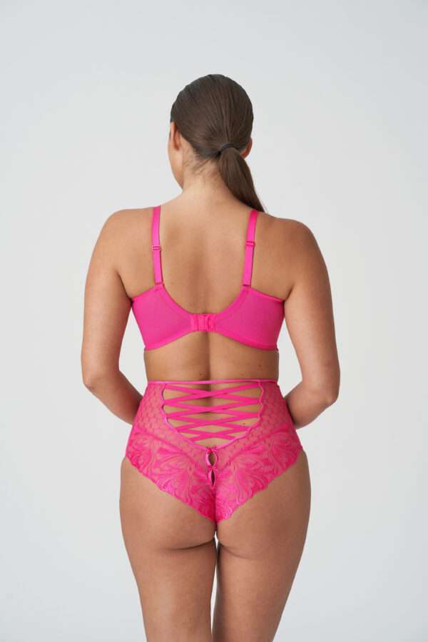 DISAH Electric Pink plunge bh halve mousse cups