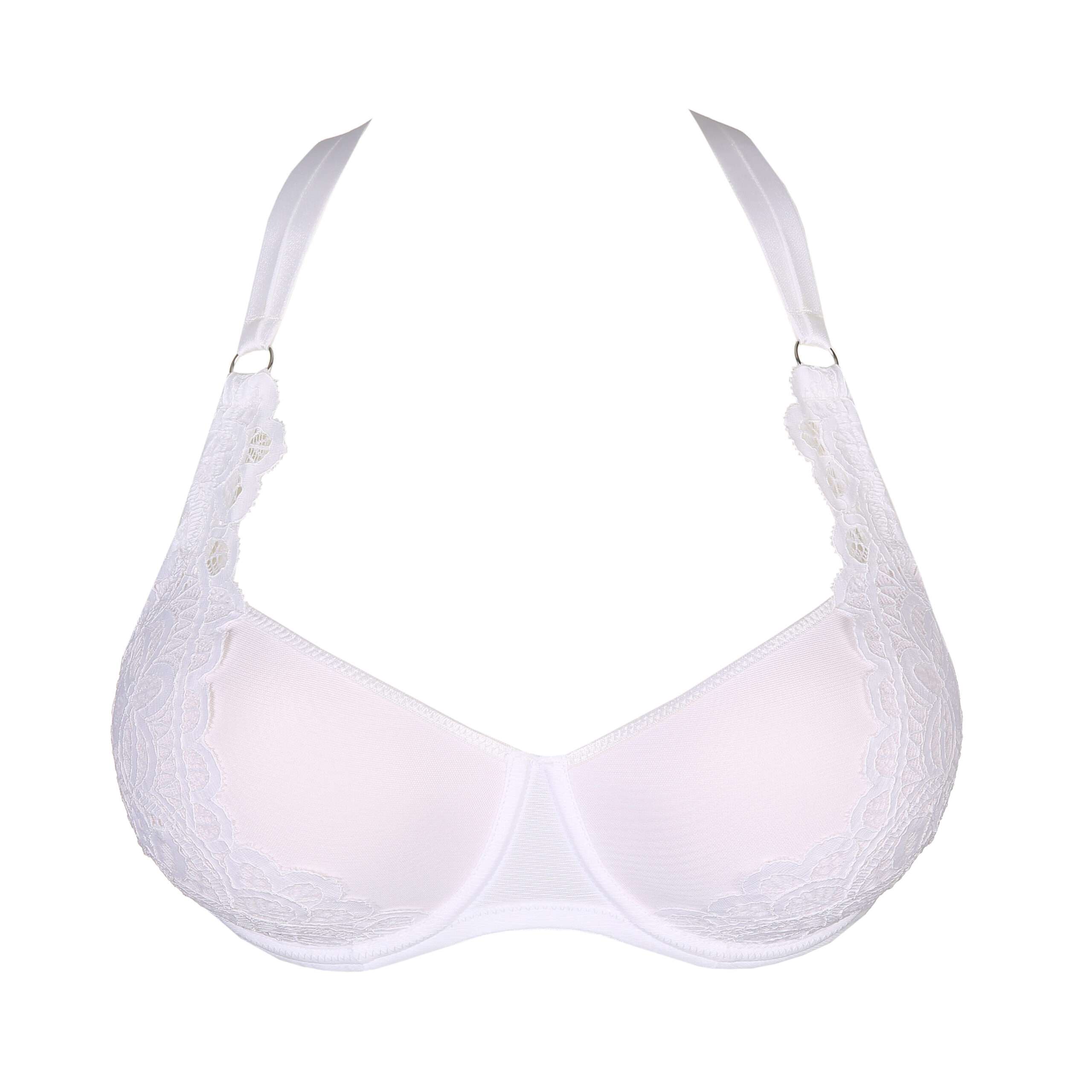 FIRST NIGHT Wit voorgevormde balconette bh
