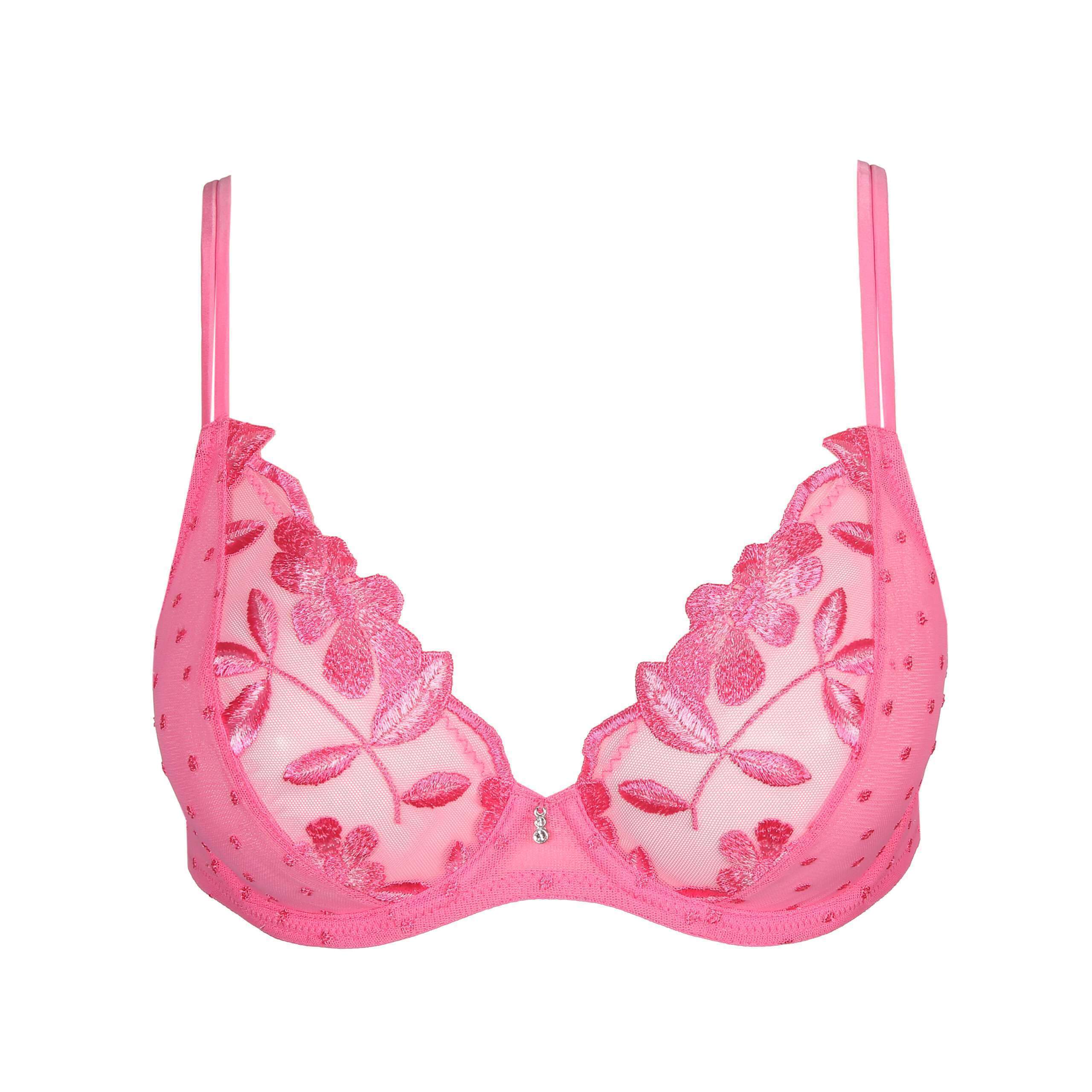 AGNES Paradise Pink plunge bh