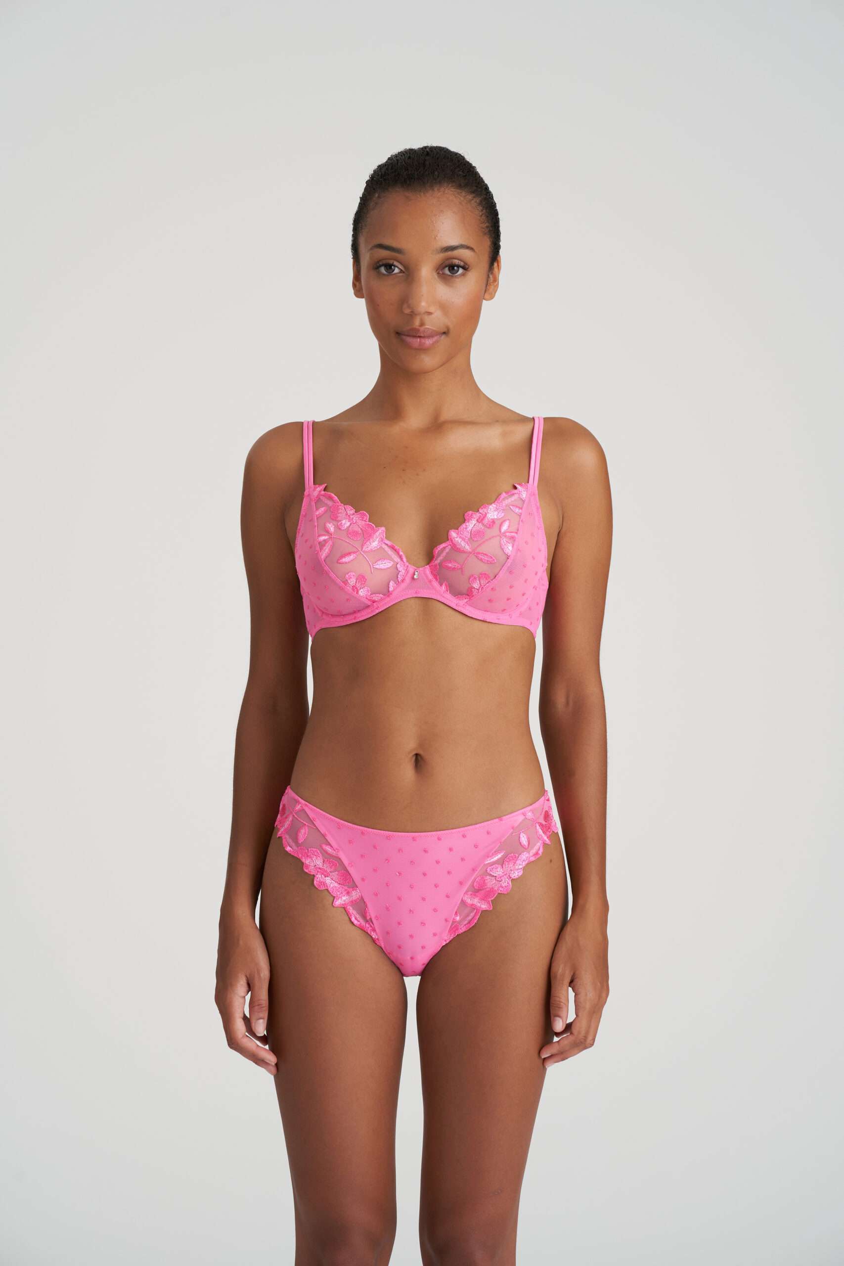 AGNES Paradise Pink plunge bh