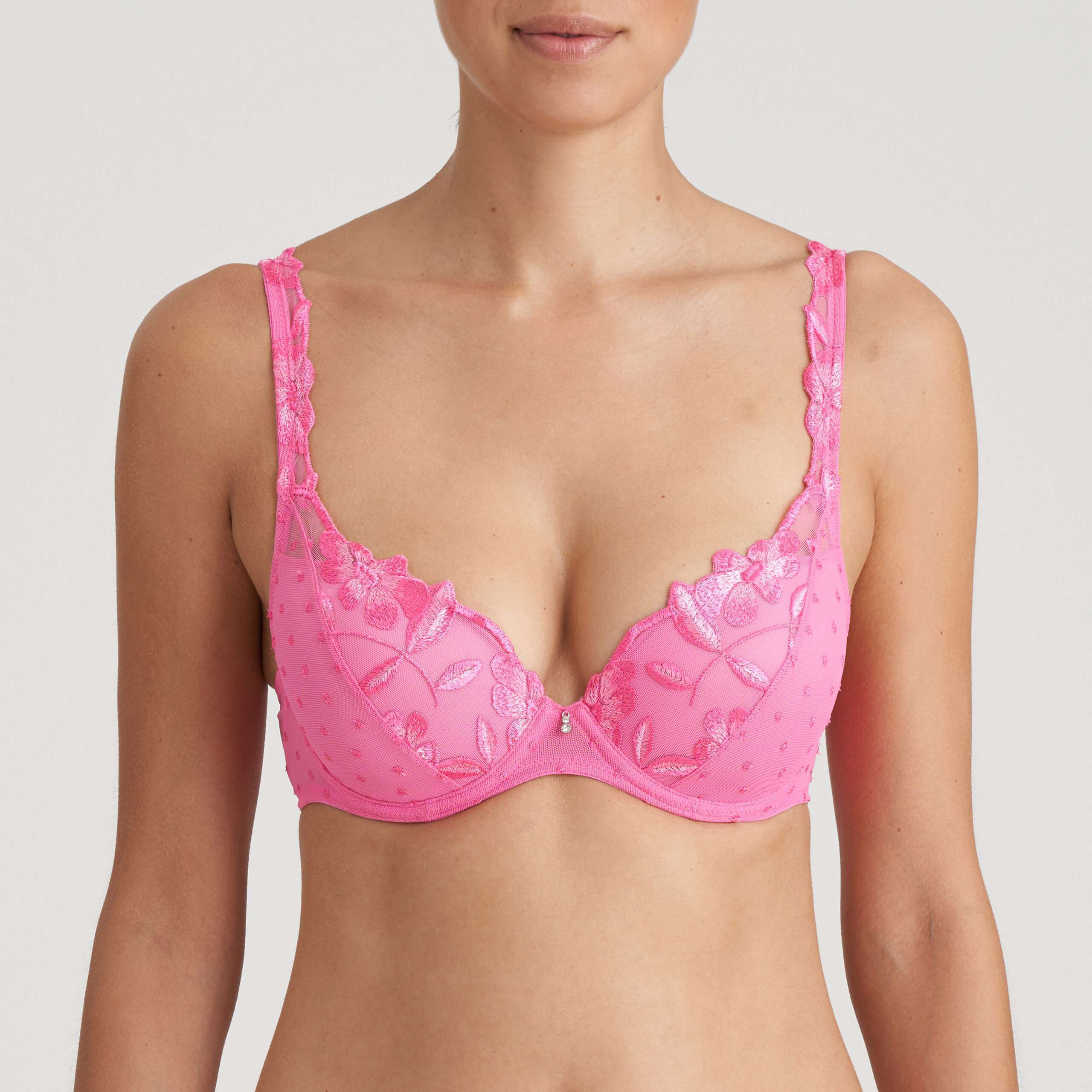 AGNES Paradise Pink voorgevormde plunge bh