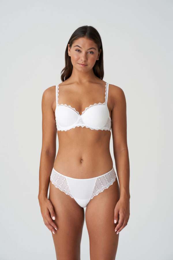 CHRISTY Wit voorgevormde balconette bh