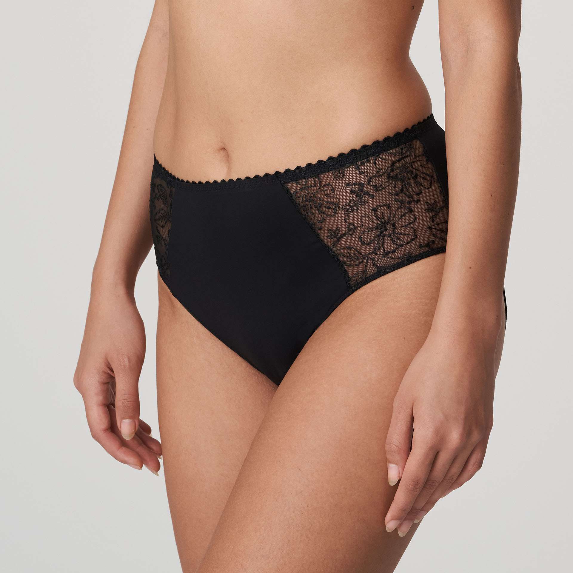 ALARA zwart tailleslip