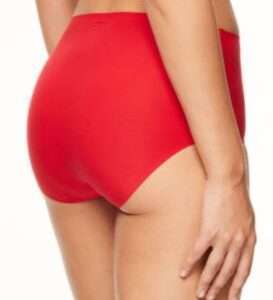 Naadloze tailleslip rood, 1 size (softstrech)