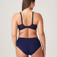 DEVDAHA velvet blue plunge bh halve mousse cups