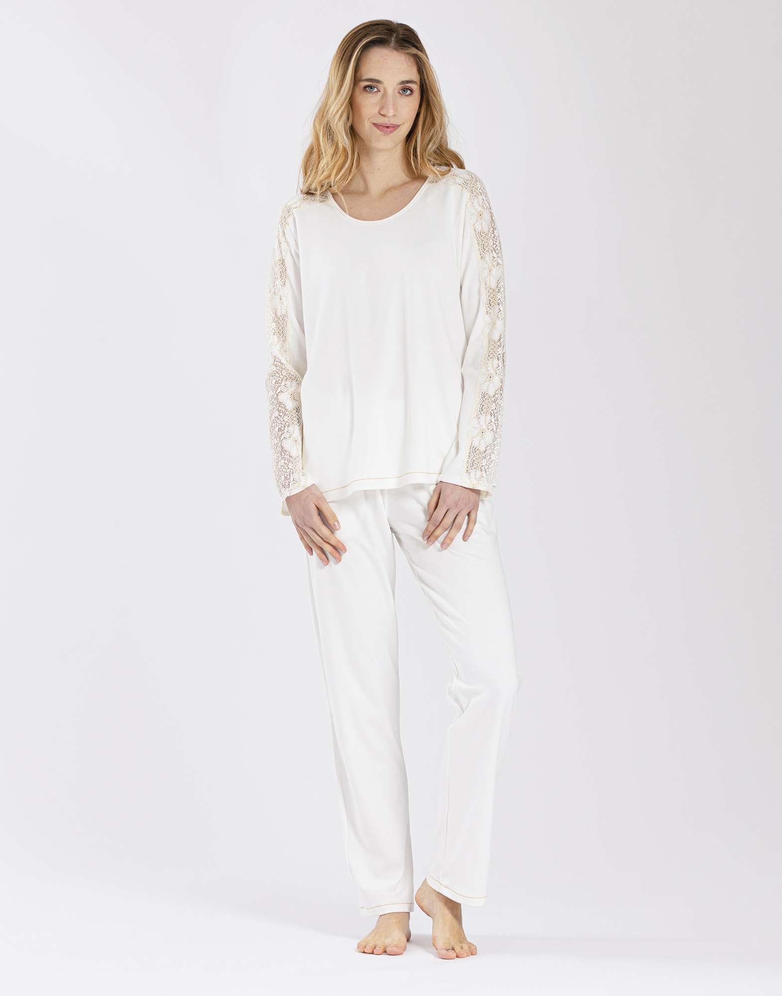 Pyjama ecru