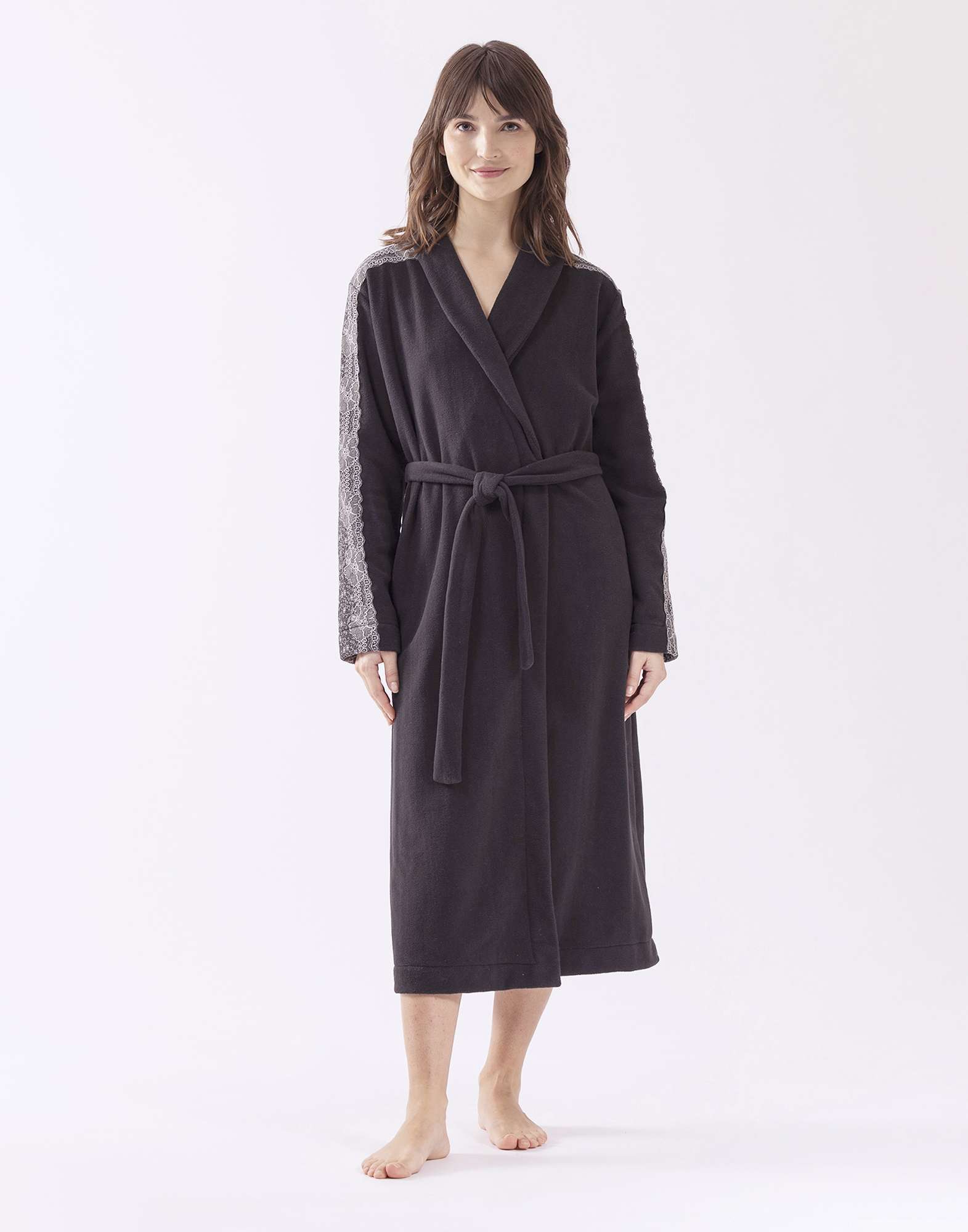 Kamerjas zwart (fleece)