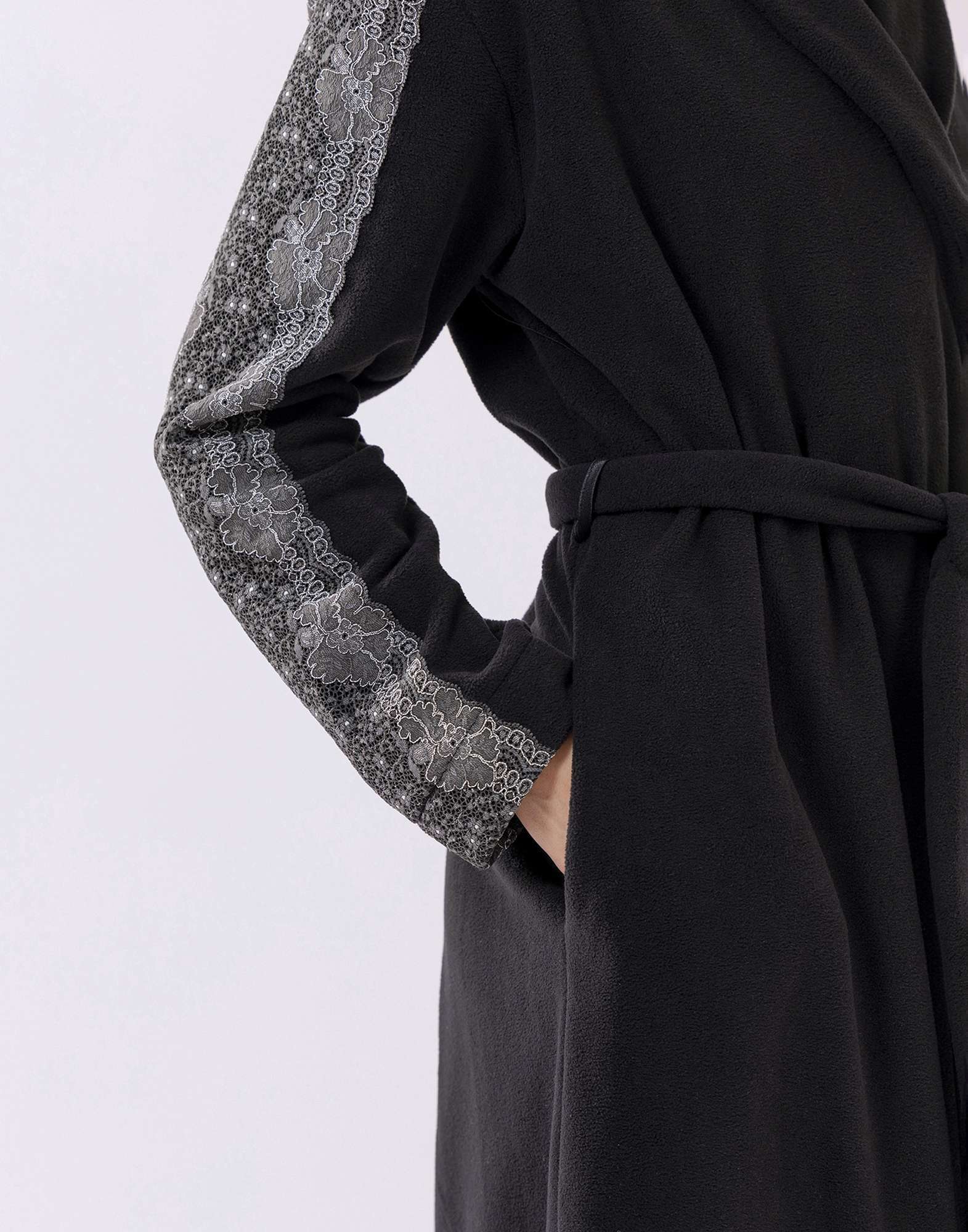 Kamerjas zwart (fleece)