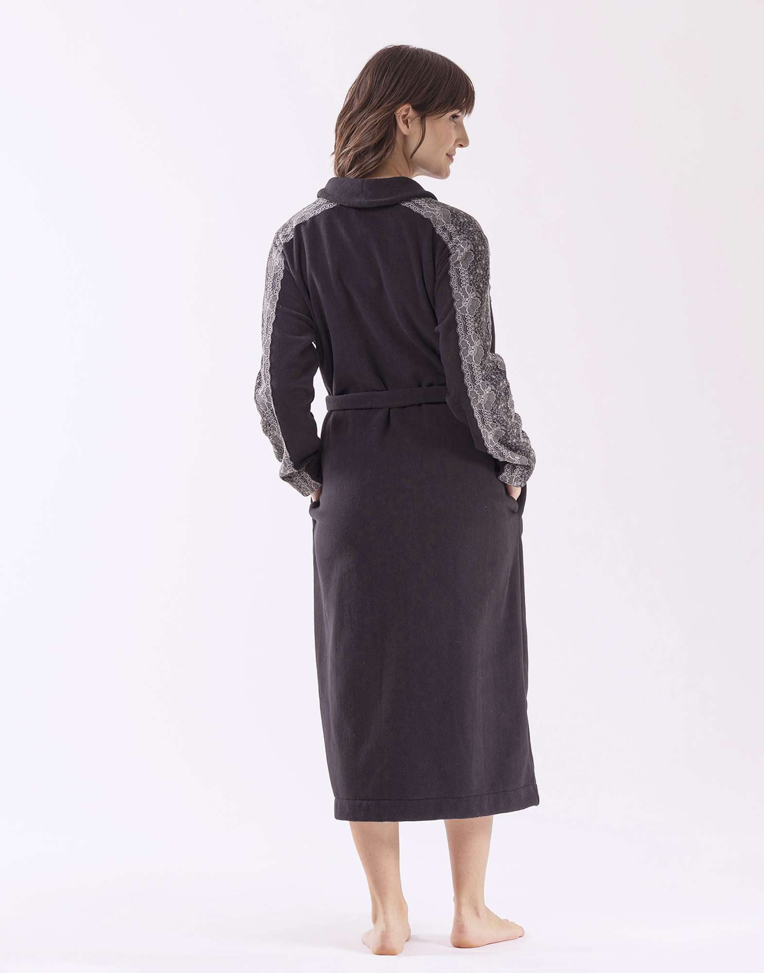 Kamerjas zwart (fleece)