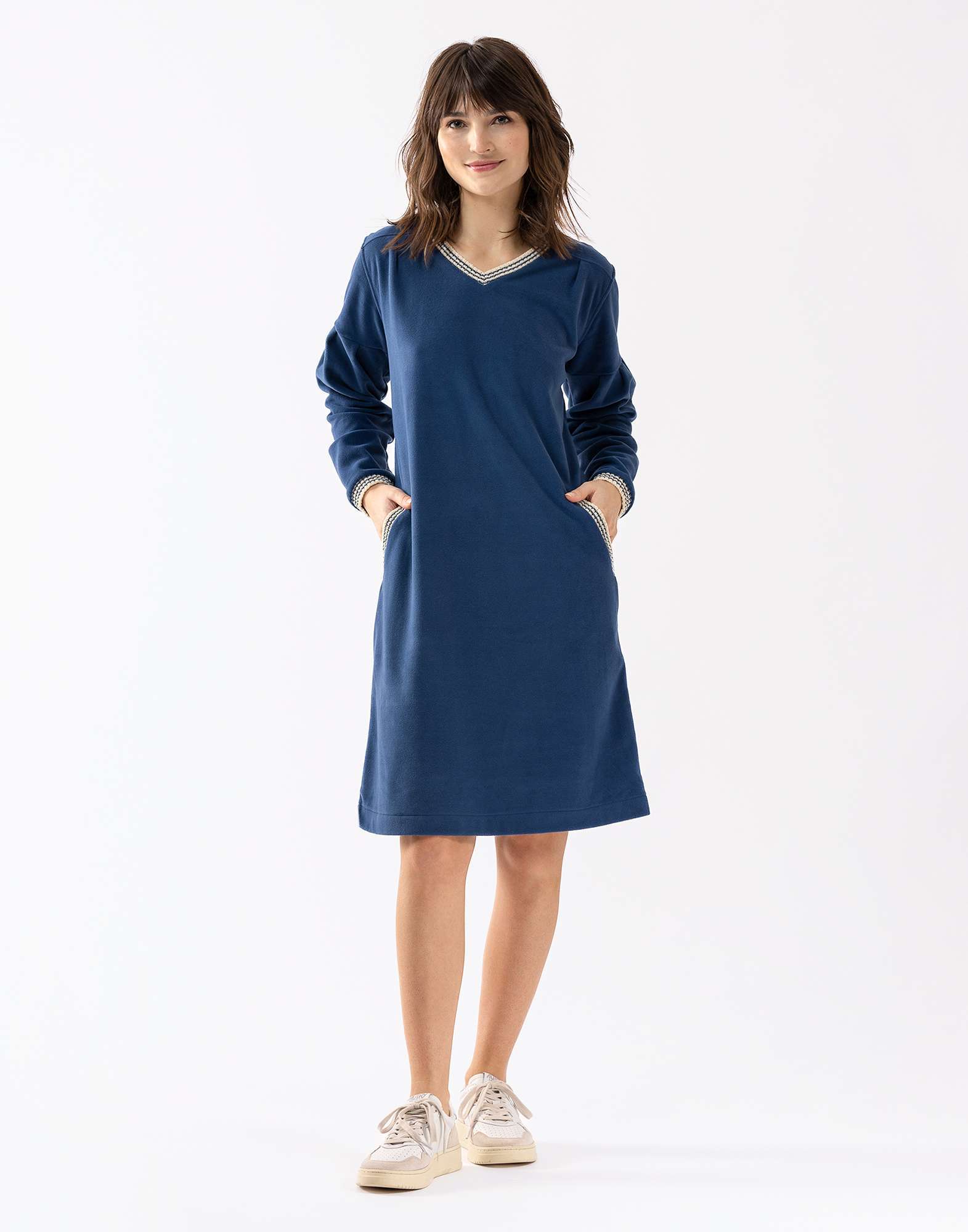 Slaapkleed blauw (fleece)