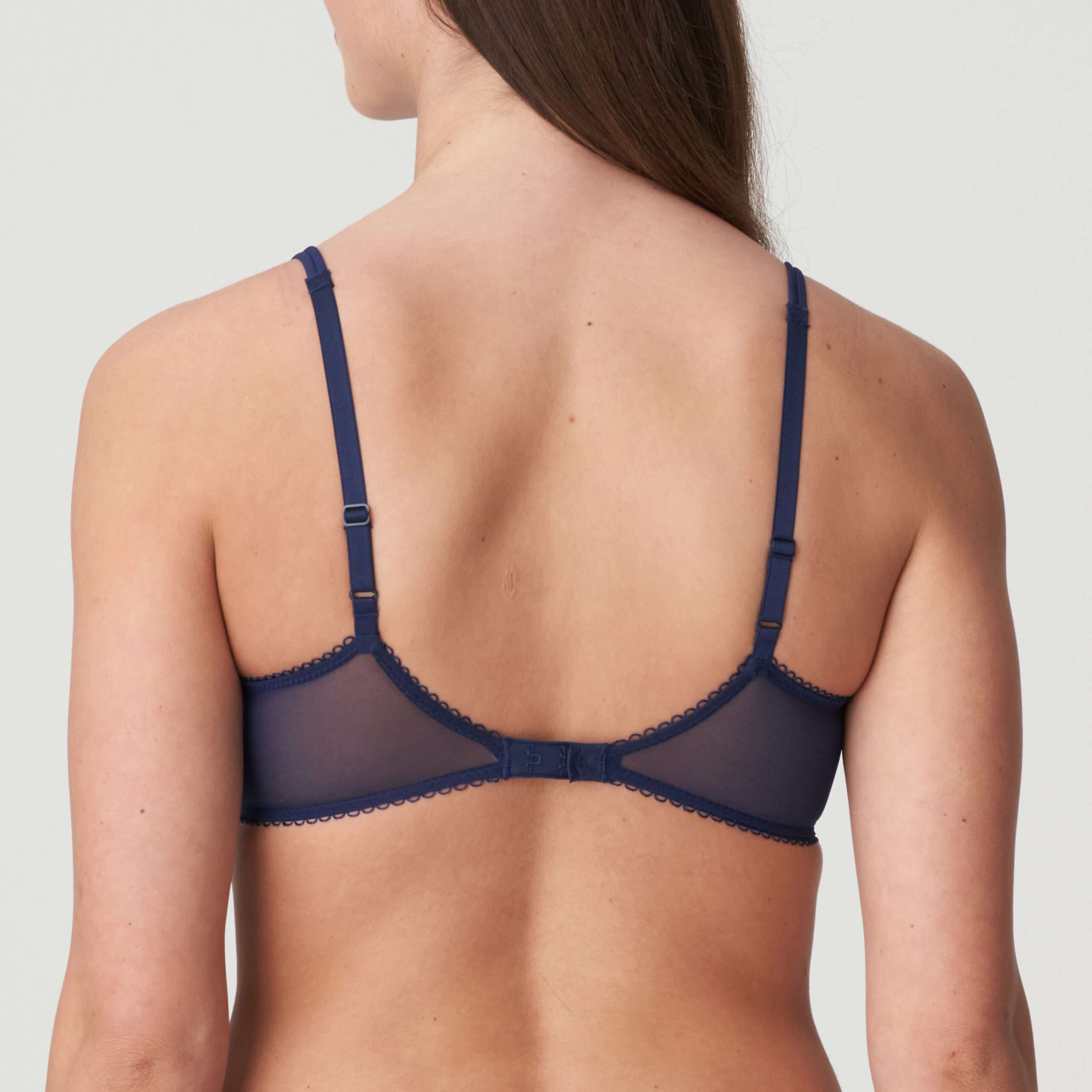 ETOILE saffier blauw plunge bh halve mousse cups ETOILE saffier blauw plunge bh halve mousse cups