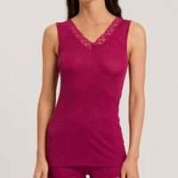 Reeks Woolen Lace tanktop (70% merinowol)